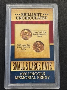 1960 Lincoln Small & Large Date Cents