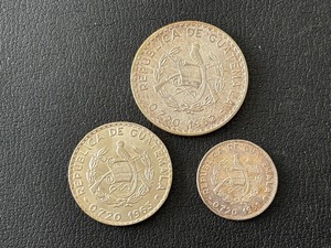 Silver Guatemala Coins