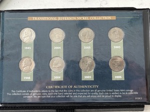 Transitional Jefferson Nickel Collection