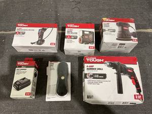 lot 106 image: LOT OF 6 Hyper Tough Tools