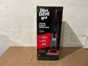 lot 232 image: Dirt Devil Multi-Surface Extended Reach Bagless Upright Vacuum Cleaner