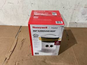 lot 234 image: Honeywell 360 Surround Fan Forced Heater, New, White