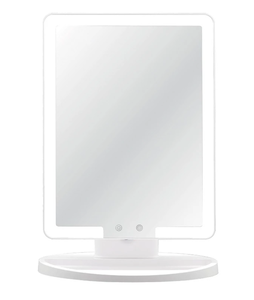 lot 417 image: GloTech White Light Edged Mirror