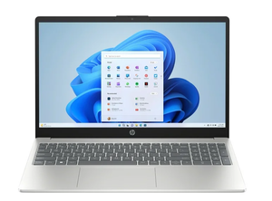 lot 5 image: HP 15.6 inch Windows Laptop Intel Core i5-1235U 8GB RAM 256GB SSD