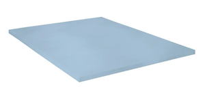 lot 137 image: Queen Size Mainstays 2 Memory Foam Mattress Topper