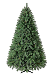 lot 503 image: 7.5 ft Unlit Donner Fir Artificial Christmas Tree with Stand, by Holiday Time
