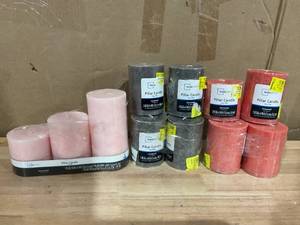 lot 394 image: LOT OF 13 Mainstays Candle