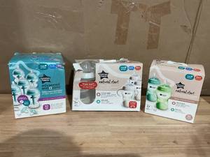 lot 411 image: LOT OF Tommee Tippee Baby Bottles