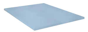 lot 133 image: Full Size Mainstays 2 Memory Foam Mattress Topper