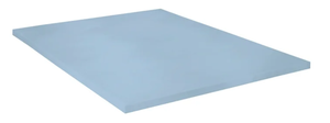 lot 149 image: Twin Size Mainstays 2 Memory Foam Mattress Topper