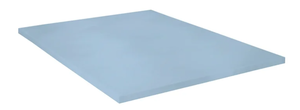 lot 151 image: King Size Mainstays 2 Memory Foam Mattress Topper