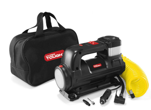 lot 166 image: Hyper Tough DC 12V Heavy Duty Direct Drive Digital Tire Inflator with Detachable LED Light