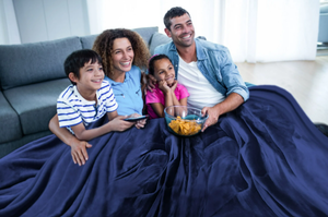 lot 307 image: The Huge One Cloud Throw Blanket, 110 x 132