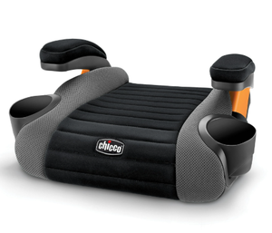 lot 447 image: Chicco GoFit Backless Booster Car Seat - Shark (Grey), New
