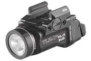 lot 53 image: Streamlight 69504 TLR-7 HL-X sub USB 1000-Lumen Rechargeable Rail-Mounted Weapon Light
