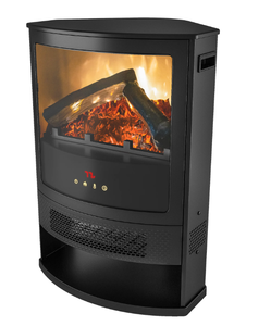 lot 73 image: Better Homes & Gardens Electric Corner Stove Heater