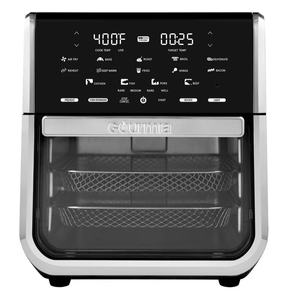 lot 77 image: Gourmia All-in-One 14-Quart Air Fryer, Oven, Rotisserie, Dehydrator with Temperature Probe