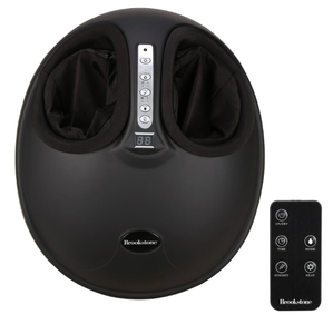 lot 86 image: Brookstone Foot Massager, 360-Degree Air Compression, Compact and Portable