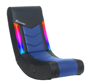 lot 87 image: X Rocker Solo Floor Rocker Gaming Chair with RGB Lighting