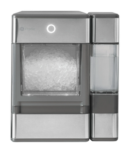 lot 94 image: GE Profile Opal Nugget Ice Maker  Side Tank, Countertop Icemaker, Stainless Steel, 24lbs