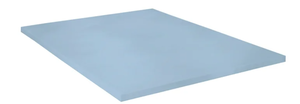 lot 317 image: Twin Size Mainstays 2 Memory Foam Mattress Topper
