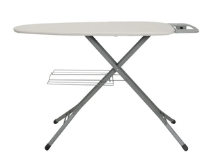 lot 318 image: Better Homes & Gardens Gray Wide Top Freestanding Ironing Board