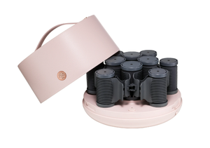 lot 470 image: Hairitage Ceramic Thermal Hot Rollers for all hair types & textures, 10 Piece Set,