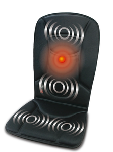 lot 472 image: LOT OF 2 Health Touch Massage Seat Topper with Vibration and Heat