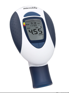 lot 580 image: Microlife Digital Peak Flow Meter PEF  FEV1  Early Asthma Attack Detection