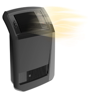 lot 197 image: Lasko 1500W Cyclonic Ceramic Console Electric Space Heater with Timer