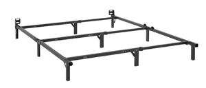 lot 527 image: Mainstays 7 TwinFullQueen Size Adjustable Metal Bed Frame