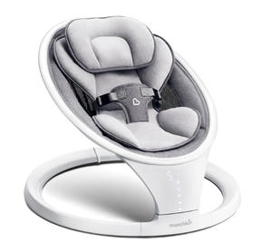 lot 559 image: Munchkin Bluetooth Enabled Infant Baby Swing,5 Ranges of Motion