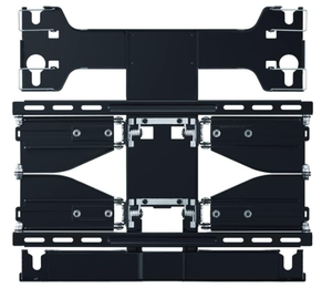 lot 566 image: SAMSUNG Full Motion Slim TV Wall Mount, Fits 55- 65 TVs, Minimizes TV-to-Wall Gap, Adjustable Left and Right