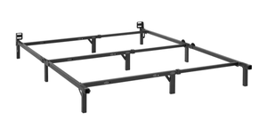 lot 661 image: Mainstays 7 TwinFullQueen Size Adjustable Metal Bed Frame