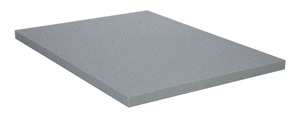 lot 698 image: Full Size Allswell 3 Sleep Cool ThermaGel Memory Foam Topper Infused with Graphite