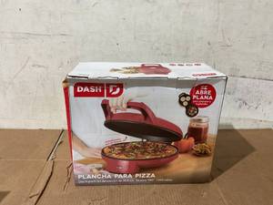 lot 726 image: Dash 12 Pizza Griddle - Personal Pizza Maker with Dual Cooking Surfaces, Nonstick & 450°F Heat
