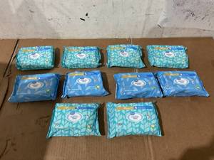 lot 729 image: LOT OF 10 Great Value Flushable Wipes