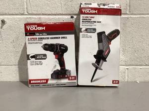 lot 593 image: LOT OF 2 Miscellaneous Hyper Tough Tools