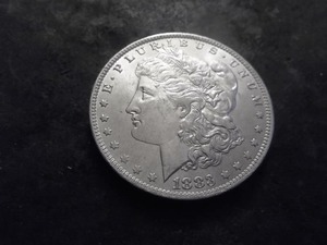 1883 O Morgan Silver Dollar