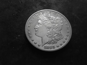 1883 S Morgan Silver Dollar