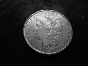 1886 Morgan Silver Dollar