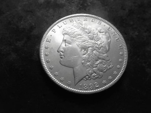1892 Morgan Silver Dollar
