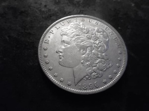 1896 Morgan Silver Dollar