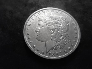 1897 O Morgan Silver Dollar