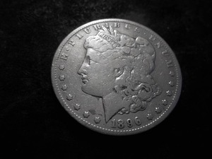 1896 S Morgan Silver Dollar