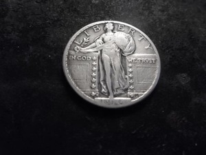 1924 D Standing Liberty Quarter