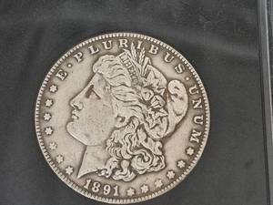 lot 202 image: Liberty Dollar 1891