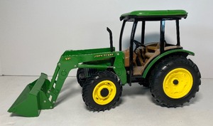 lot 1 image: 116th John Deere 5420 Tractor with Loader Die Cast Metal and Plastic