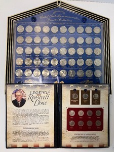 lot 3 image: U.S. Commemorative Quarter Collection and Legend of the Rosevelt Dime Set