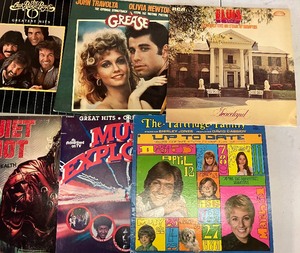 lot 96 image: 10 Record Albums to include Elvis Recorded Live on Stage in Memphis